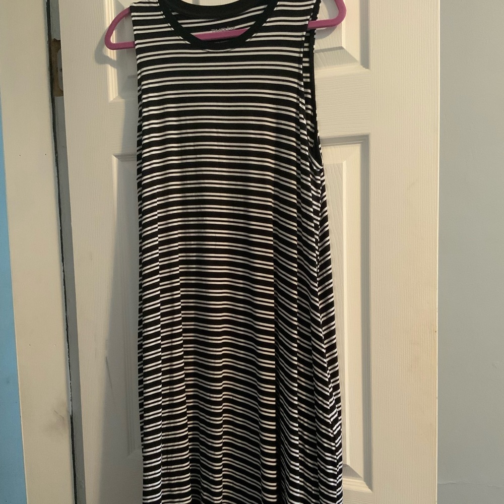 Time & Tru Striped Dress